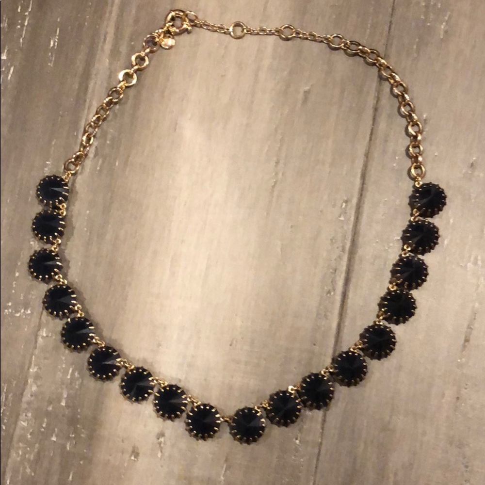 Banana Republic Necklace Navy and Gold